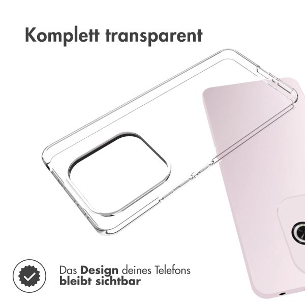 Accezz Xtreme TPU Cover für das Xiaomi Redmi Note 14 (5G) - Transparent