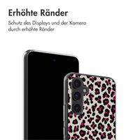 imoshion Design Hülle Samsung Galaxy A54 (5G) - Leopard Pink