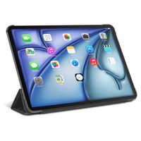 Decoded Textured Sillicon Slim Cover Apple iPad Air 13 Zoll (2025) M3 / (2024) M2 - Navy Peony