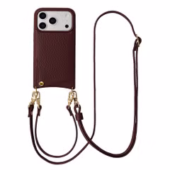 Selencia Nova HandyHülle mit Kordel und Kartenhalter Apple iPhone 17 Pro - Bold Burgundy