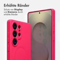 imoshion Color Back Cover mit MagSafe Samsung Galaxy S25 Ultra - Neon Pink