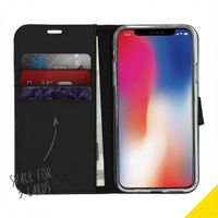 Accezz Wallet TPU Klapphülle Apple iPhone 11 Pro Max - Schwarz