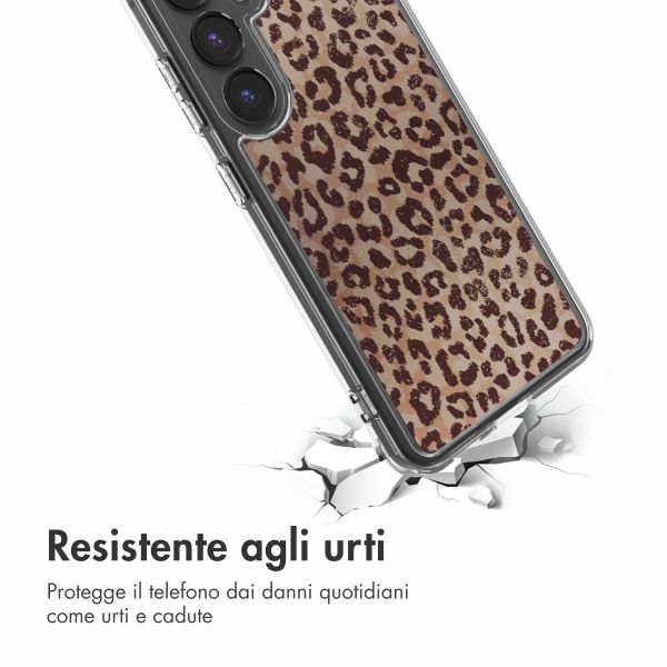 imoshion Design Hülle Samsung Galaxy S24 - Leopard Mood