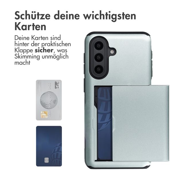 imoshion Backcover mit Kartenfach Samsung Galaxy A57 (5G) - Grün