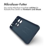 imoshion EasyGrip Back Cover für das Xiaomi Redmi Note 13 Pro (5G) - Dunkelblau