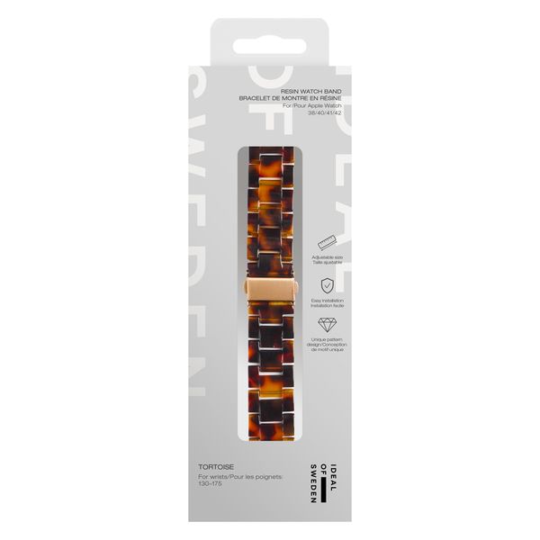 iDeal of Sweden Watch Band Limited für Apple Watch Series 1 - 9 / SE (38/40/41 mm) | Series 10 / 11 (42 mm) - Tortoise