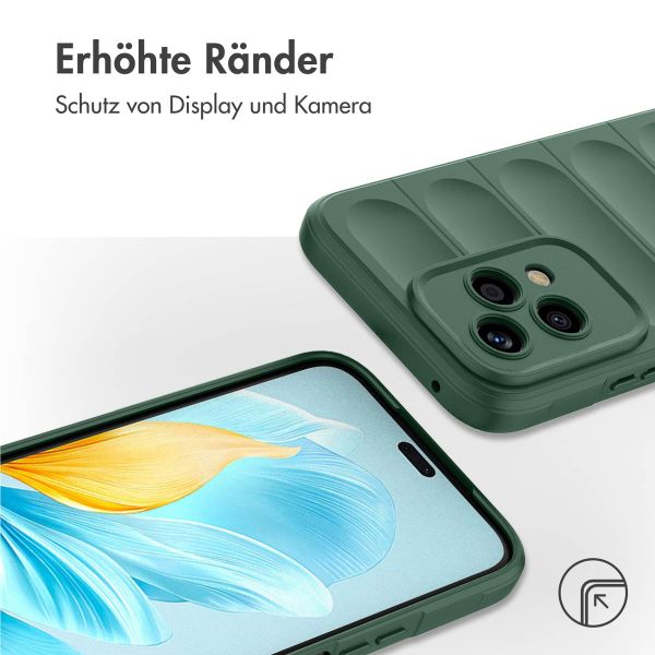 imoshion EasyGrip Backcover für das Honor 200 Lite - Dunkelgrün