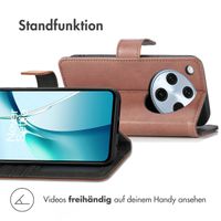 imoshion Luxuriöse Klapphülle Oppo Find X8 Pro - Braun
