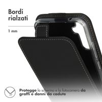Accezz Flip Case Samsung Galaxy A34 (5G) - Schwarz