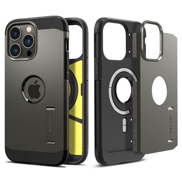 Spigen Tough Armor™ Case MagSafe für das iPhone 14 Pro Max - Gunmetal