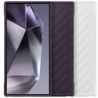 Samsung Originale Shield Case für das Galaxy S24 Ultra - Dark Violet