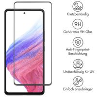 Accezz Full Cover Screen Protector aus gehärtetem Glas Samsung Galaxy A51