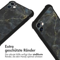 imoshion Design Hülle mit Band für das iPhone 11 - Black Marble