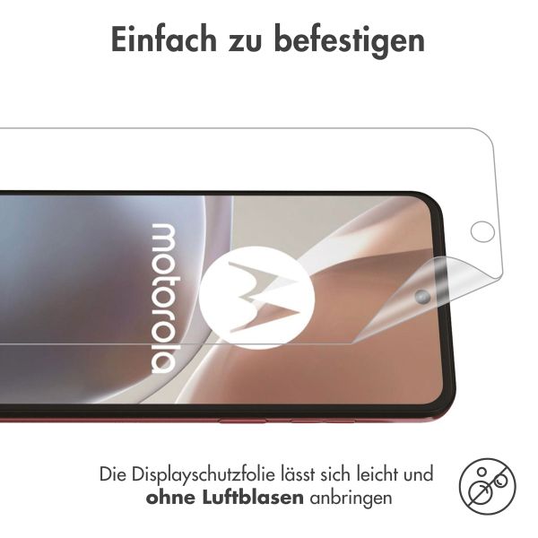 imoshion Displayschutz Folie 3er-Pack für das Motorola Moto G32