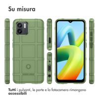imoshion Rugged Shield Backcover Xiaomi Redmi A1 / A2 - Dunkelgrün
