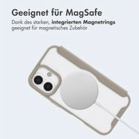 imoshion Transparente Bookcase mit MagSafe Apple iPhone 16 - Beige