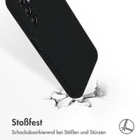 Accezz Liquid Silikoncase für das Samsung Galaxy A14 (5G) - Schwarz