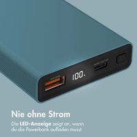 imoshion Ultra Series Powerbank 10.000 mAh - Petrolgrün