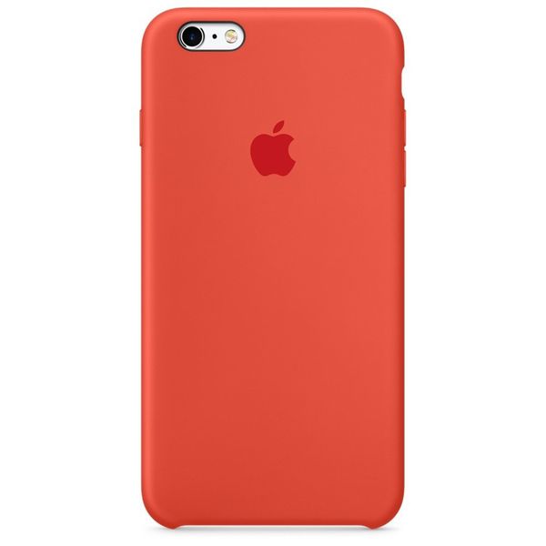 Apple Silikon-Case Orange für das iPhone 6(s) Plus