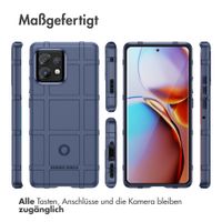 imoshion Rugged Shield Backcover Motorola Edge 40 Pro - Dunkelblau