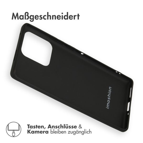 imoshion TPU Color Cover Motorola Edge 40 Pro - Schwarz