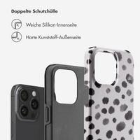 Selencia Vivid Tough Back Cover für das iPhone 15 Pro Max  - Trendy Leopard