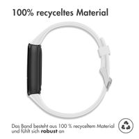 imoshion Silikonband für das  Fitbit Luxe - Weiß