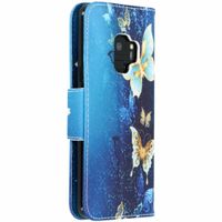 Design TPU Klapphülle für das Samsung Galaxy S9