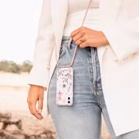 imoshion Design Hülle mit Band Samsung Galaxy S20 - Blossom Watercolor