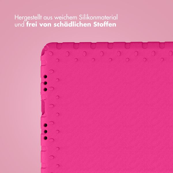 imoshion Schutzhülle mit Handgriff kindersicher Lenovo Tab M11 - Rosa
