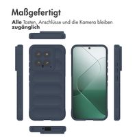 imoshion EasyGrip Back Cover für das Xiaomi 14 - Dunkelblau