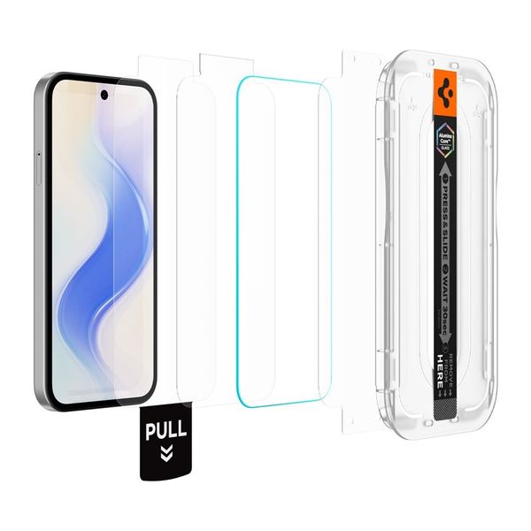 Spigen GLAStR Fit Displayschutzfolie 2er-Pack + Applicator Google Pixel 10a