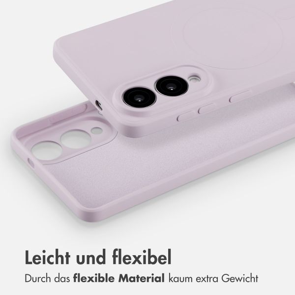 imoshion Color Back Cover mit MagSafe Samsung Galaxy S25 Edge - Violett