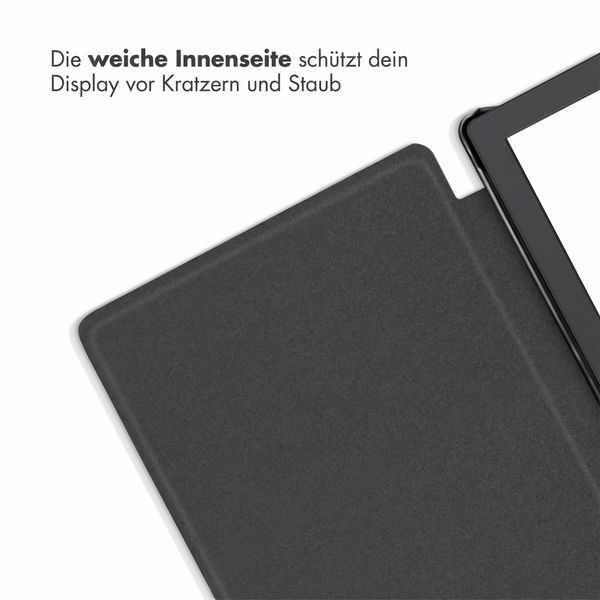 imoshion Design Slim Hard Case Klapphülle Pocketbook Verse / Verse Lite / Verse Pro / Vivlio Light / Light HD - Orange Flowers Connect