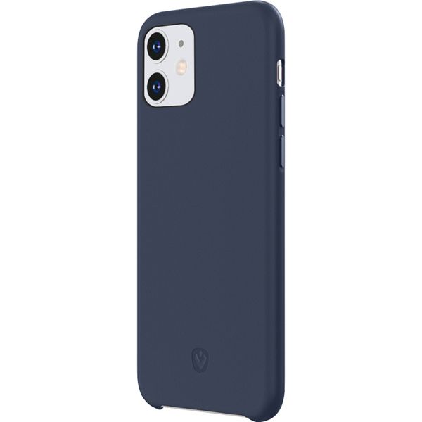 Valenta Luxe Leather Backcover für das iPhone 11 - Dunkelblau