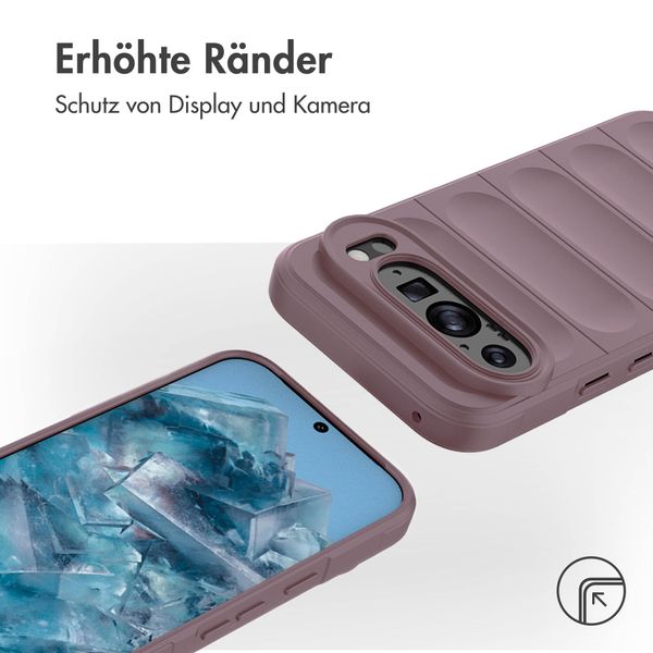 imoshion EasyGrip Back Cover für das Google Pixel 9 / 9 Pro - Violett