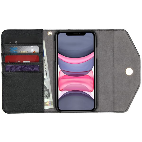 iDeal of Sweden Mayfair Clutch Schwarz für das iPhone 11