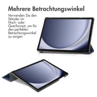 imoshion Trifold Klapphülle Samsung Galaxy Tab A9 Plus - Dunkelblau