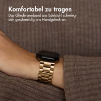 imoshion Edelstahlarmband für das Apple Watch Series 1 bis 11 / SE / Ultra (44/45/46/49 mm) - Gold