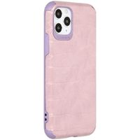 My Jewellery Croco Soft Case Back Cover iPhone 11 Pro - Violett