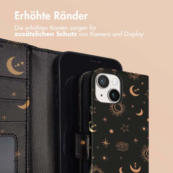 imoshion Design Klapphülle für das iPhone 14 - Sky Black