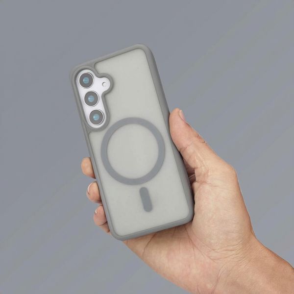 imoshion Color Guard Back Cover mit MagSafe Samsung Galaxy S25 - Grau