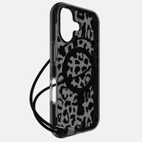 BodyGuardz Ace Pro MagSafe Back Cover Apple iPhone 16 - Black / Leopard