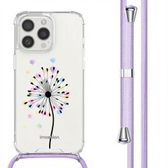 imoshion Design Hülle mit Band Apple iPhone 15 Pro - Sandstone Dandelion
