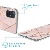 imoshion Design Hülle für das Samsung Galaxy A51 - Pink Graphic