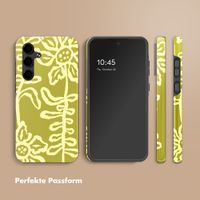 Selencia Vivid Back Cover Samsung Galaxy S24 FE - Chalky Bloom
