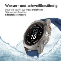 imoshion QuickFit® Silikonarmband -   Garmin 26 mm Anschluss - Dunkelblau