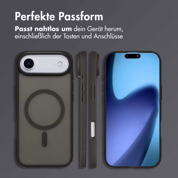 imoshion Color Guard Back Cover mit MagSafe Apple iPhone Air - Schwarz