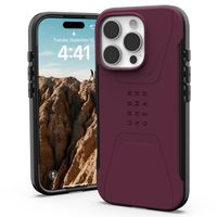 UAG Civilian Backcover MagSafe für das Apple iPhone 16 Pro - Bordeaux