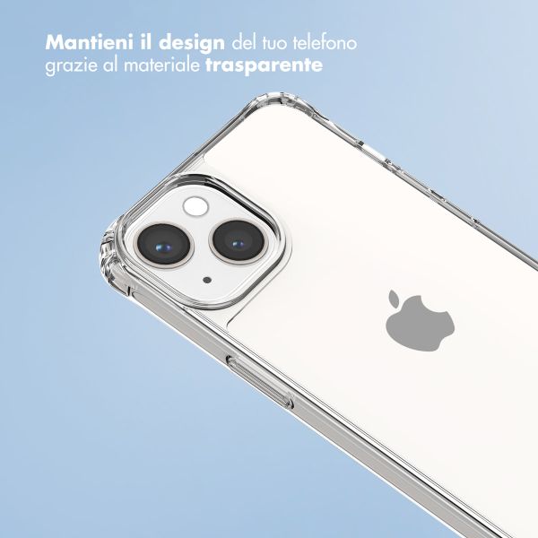imoshion Back Cover mit Band + Armband Apple iPhone 13 - Perlenherzen